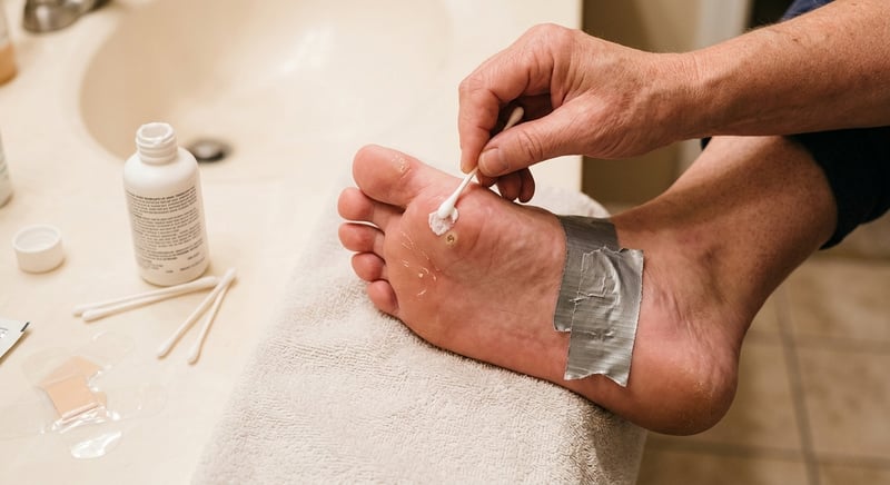 Home Remedy for Foot Warts